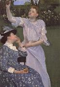 Mary Cassatt, Junge Frauen beim Obstpflucken